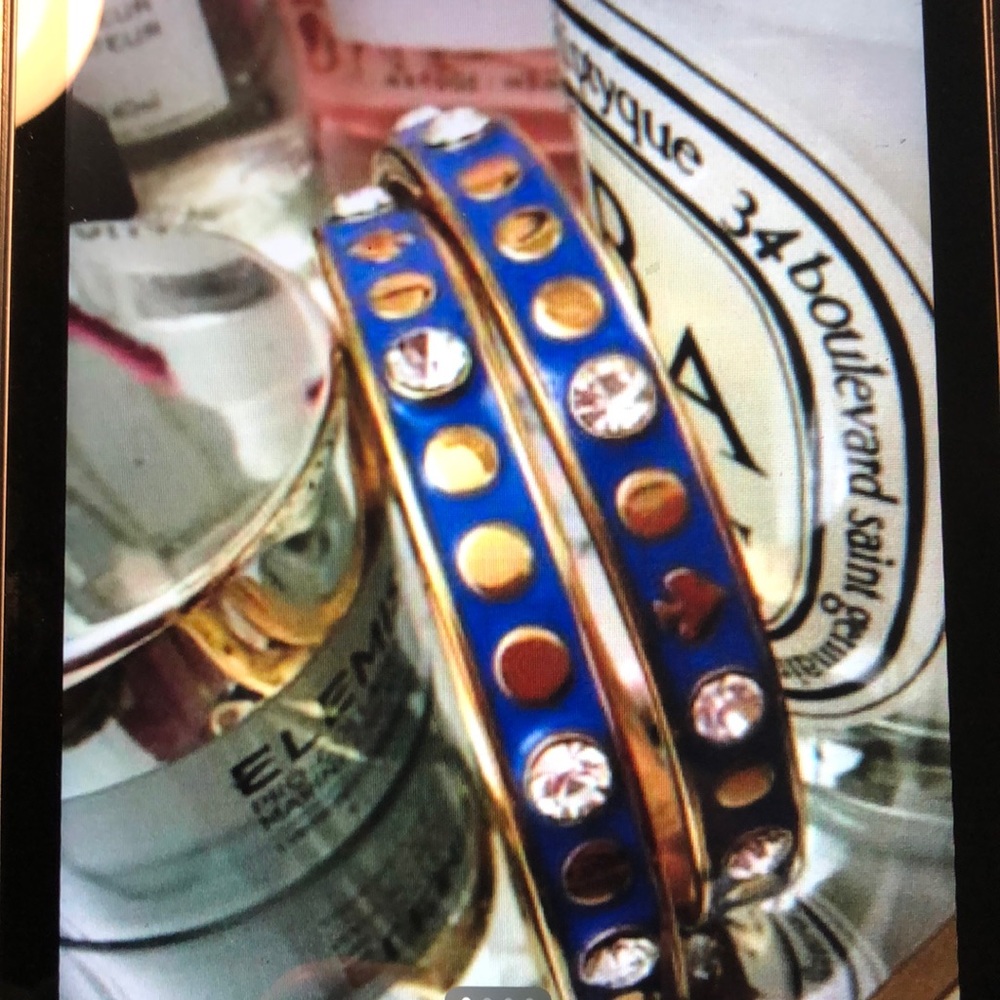 Kate Spade Purple and Gold Bangle